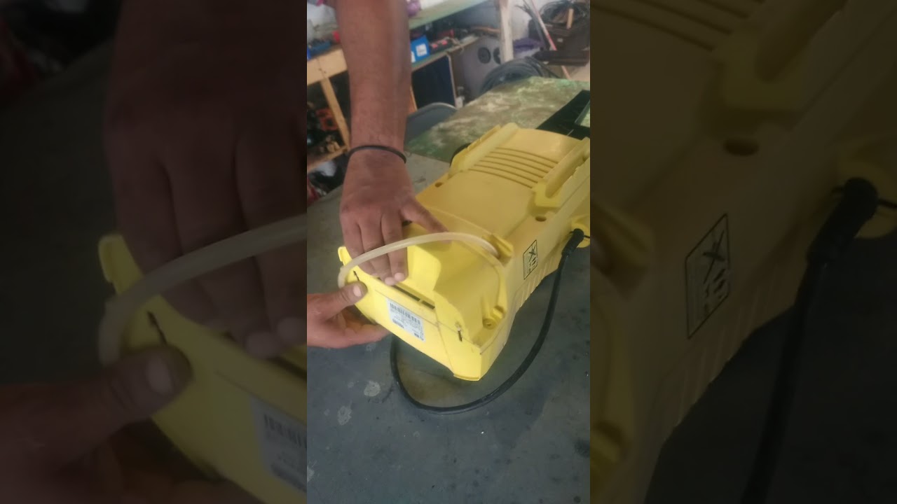 Замена масла Karcher K2