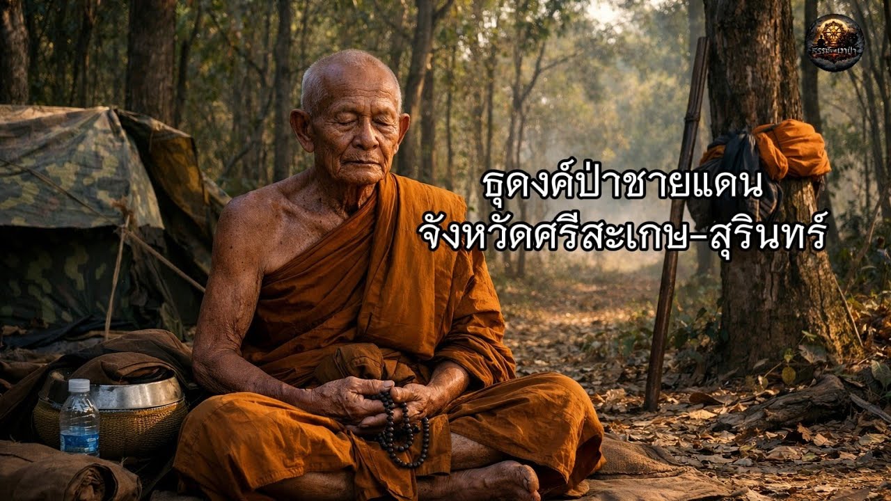 ธุดงค์ป่าชายแดนจังหวัดศรีสะเกษ-สุรินทร์