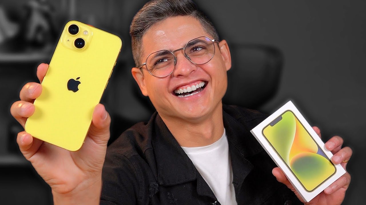 O iPhone 14 Normal AINDA VALE A PENA COMPRAR em 2024? Unboxing e Impressões