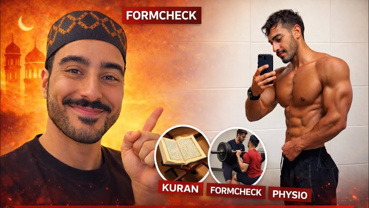 RAMADAN DIARIES 🕌 – Folge 4 – Koran 📖 | Formcheck 💪 | Physio 🧠l Neue Sorte Eis probieren🍦