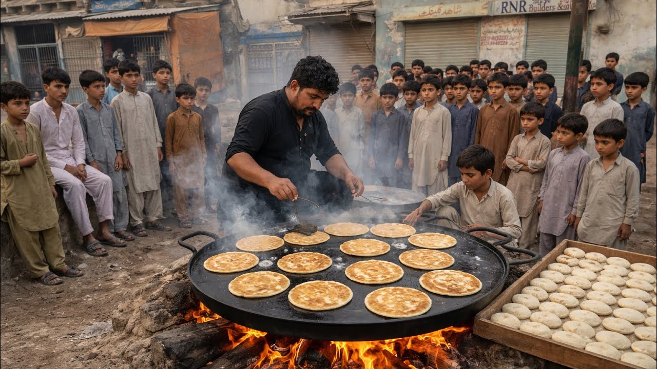 PAKISTANI🇵🇰 Beyond Parathas: Dhaba Breakfast Goes GLOBAL!