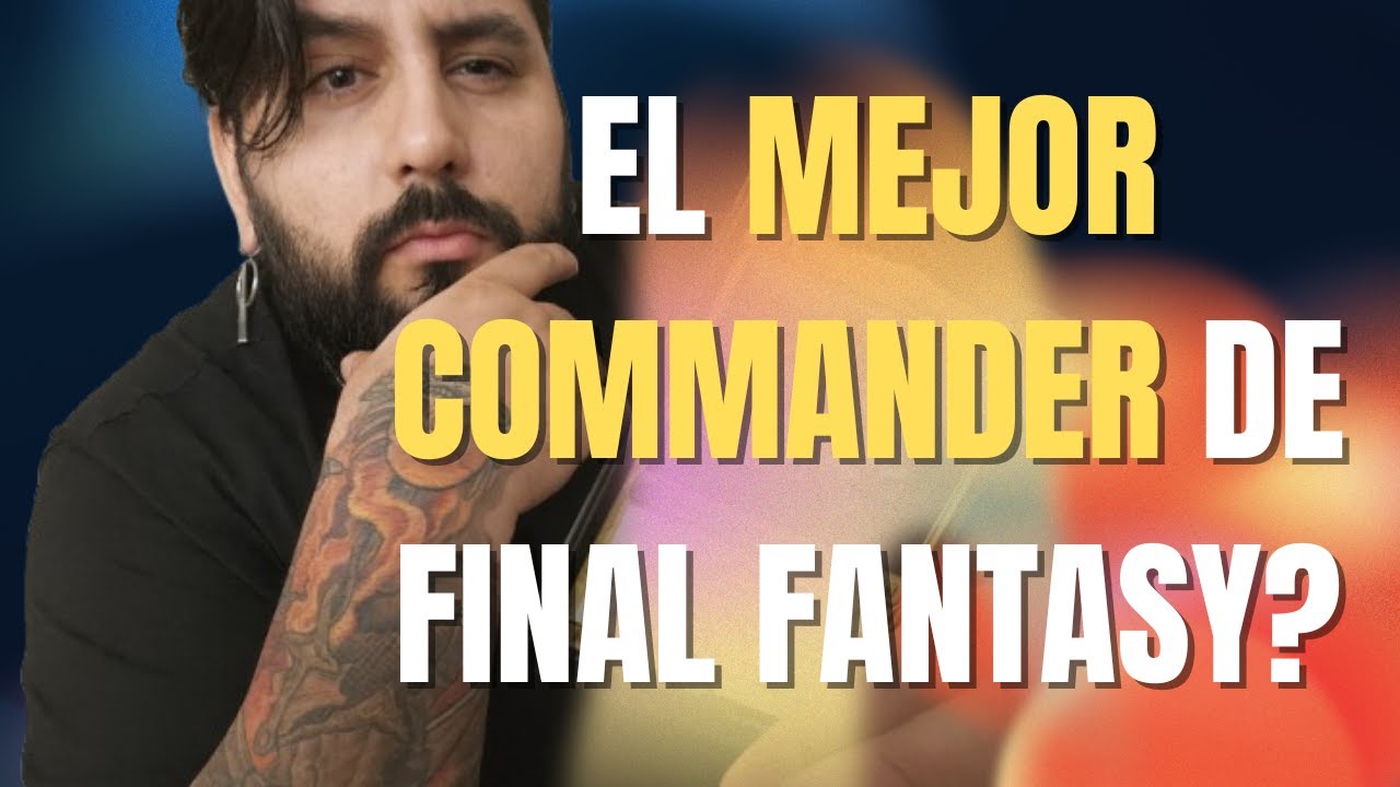 Arm&eacute; un mazo de commander SOLO CON el contenido de UNA CAJA de #FINALFANTASY