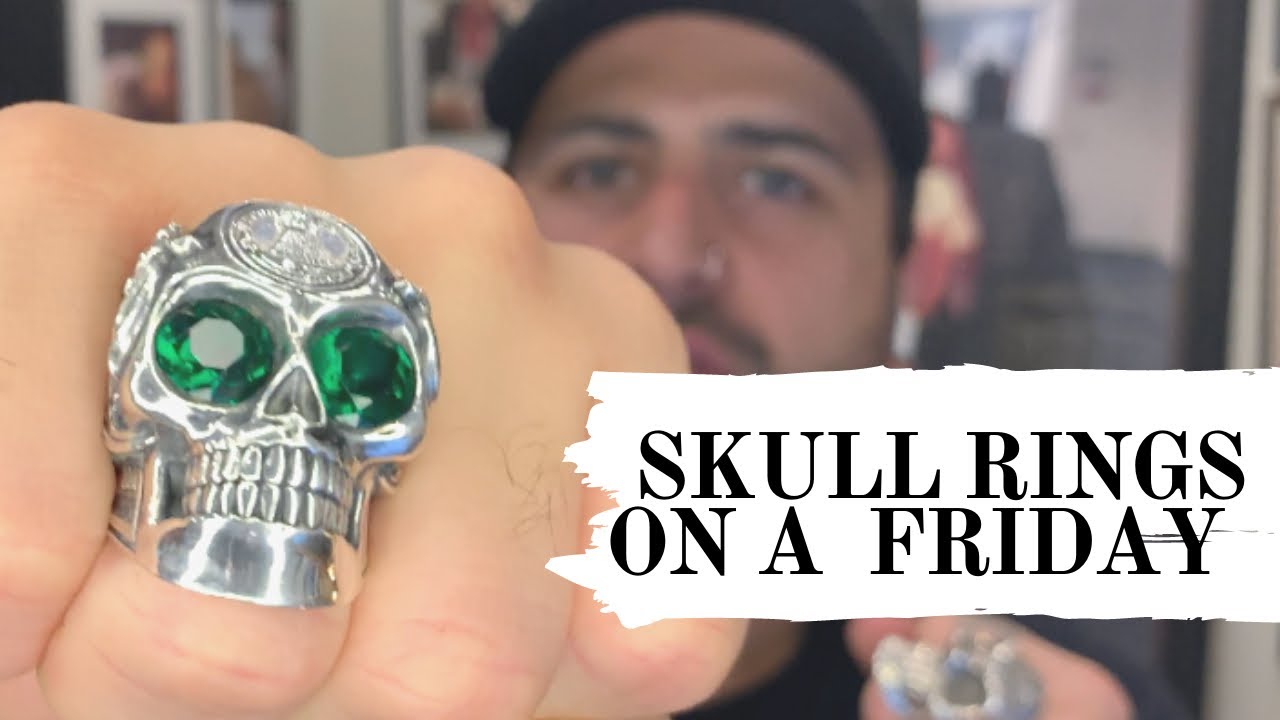 What Skull Rings To Wear? Money Beast Skull Ring and Regal Skull Ring |  AJT Jewellery 6.11.2020