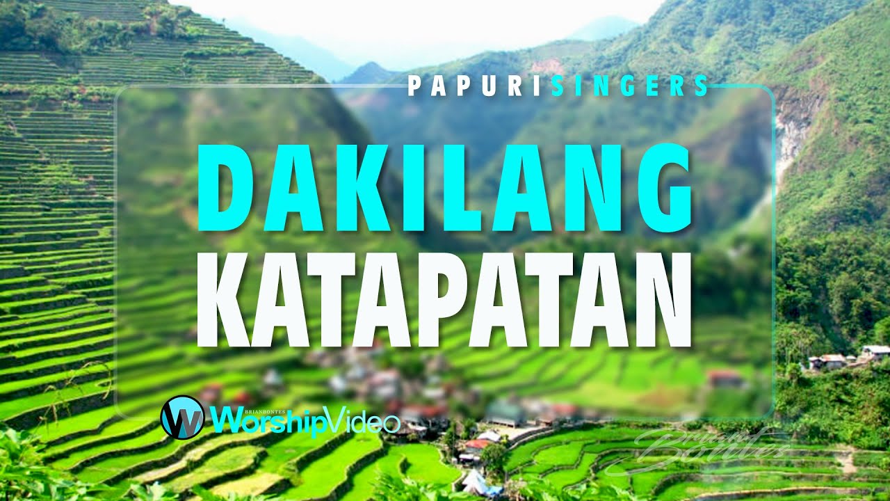 Dakilang Katapatan - Papuri Singers (With Lyrics)