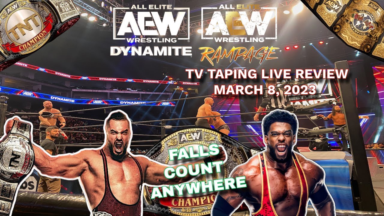 AEW Dynamite/Rampage TV Taping 3/8/23 LIVE Review & Experience