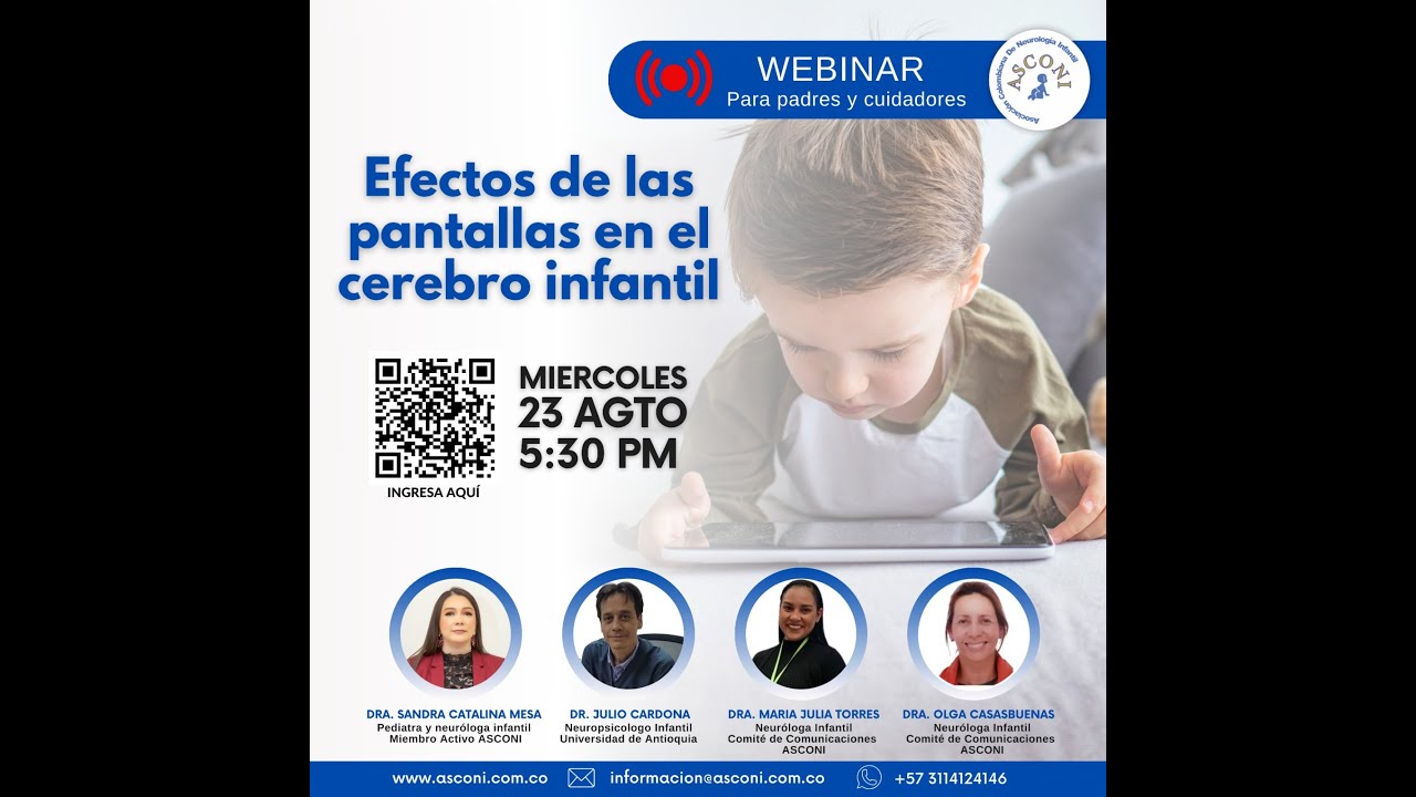 Efectos de las pantallas en el cerebro infantil