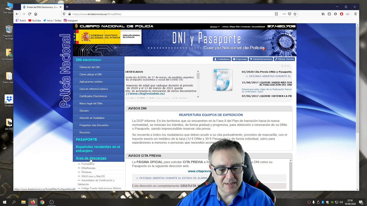 Instalamos y configuramos el DNI Electrónico para acceso telemático