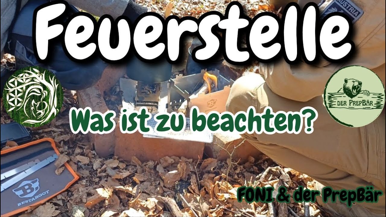 Sichere Feuerstelle bauen im Wald! Tipps und Tricks für Anfänger