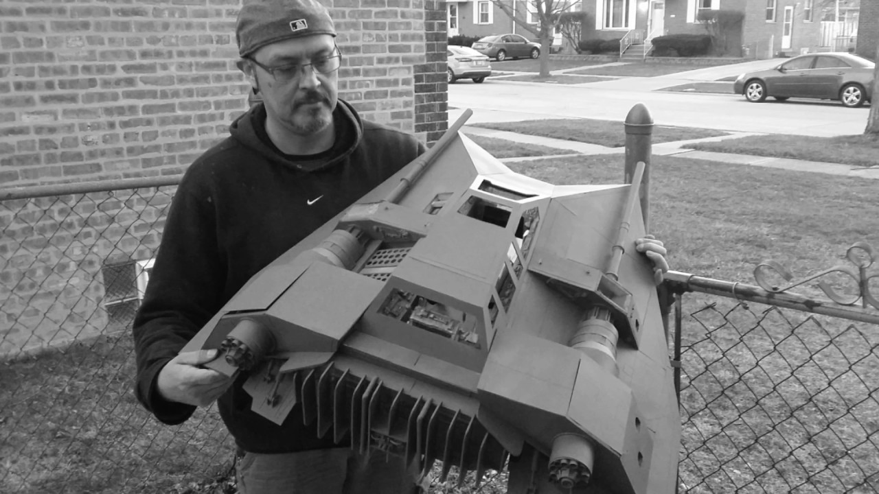 STAR WARS 1/6 scale Scratch Built SPEEDER.