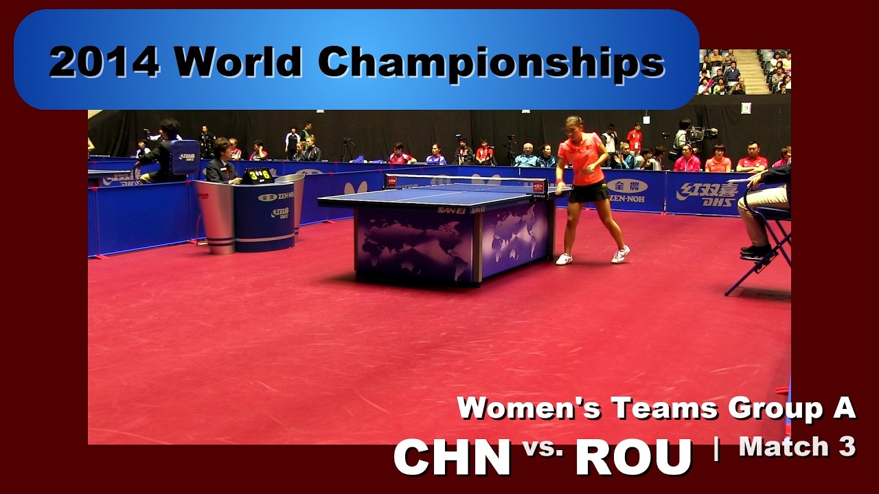2014 WTTC Women's Team - Group A: CHN - ROU Match 3: Liu Shiwen v Camelia Postoaca