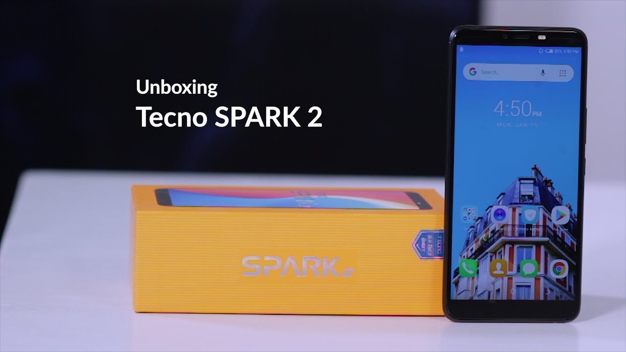Tecno Spark 2 Unboxing