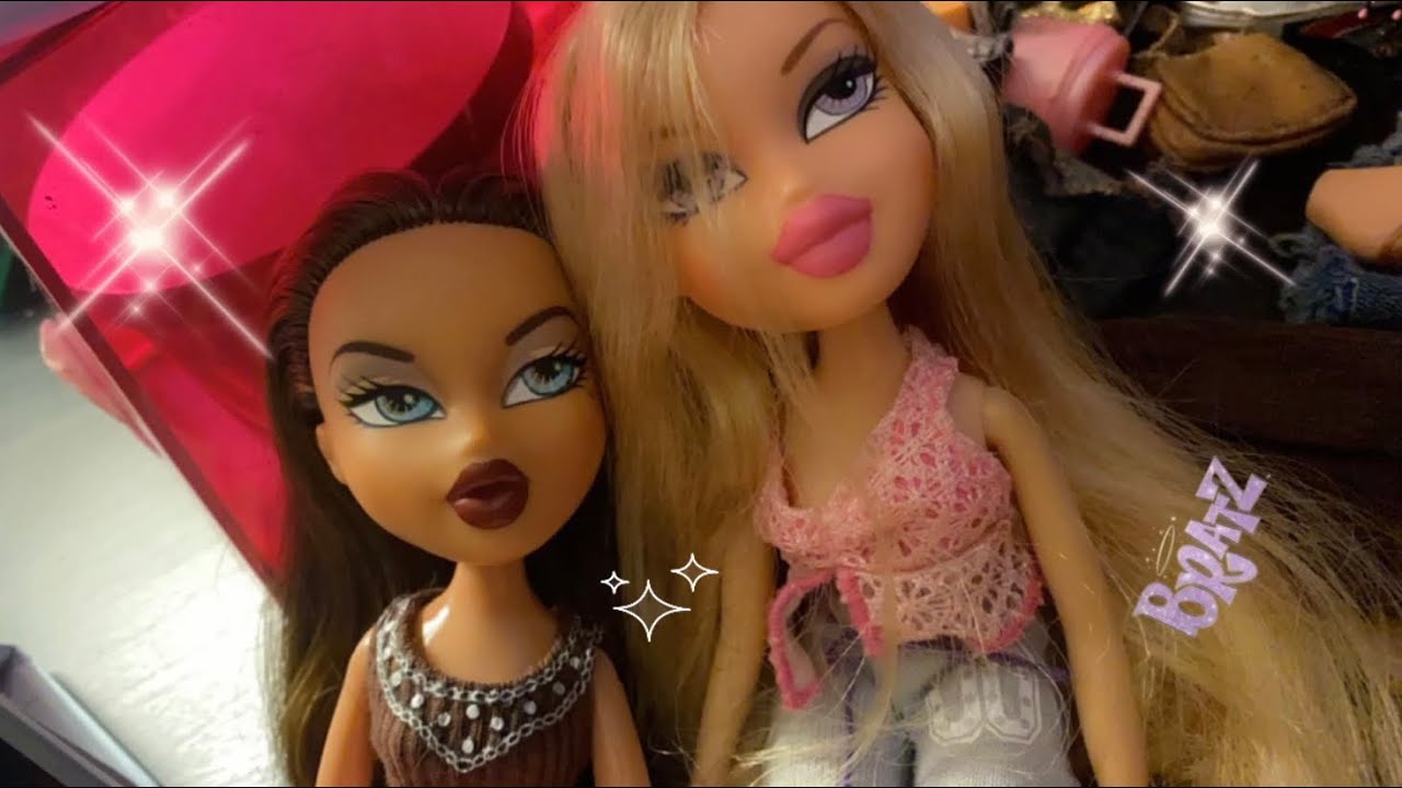 lofi asmr Tapping/hair brushing bratz doll (ﾉ◕ヮ◕)ﾉ*:･ﾟ✧ (no talking)