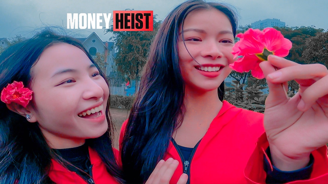 MONEY HEIST PARKOUR || ESCAPING ANGRY GIRLFRIEND 😡 (Epic Parkour POV)