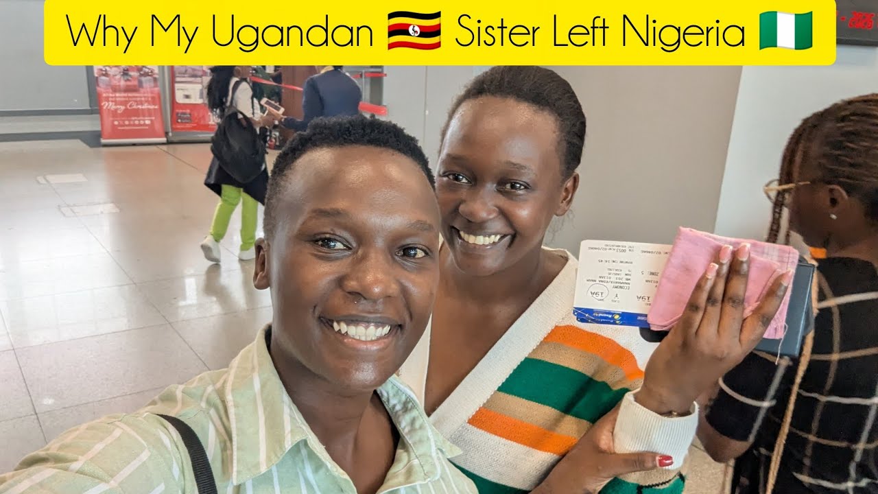 Моя сестра из Уганды 🇺🇬 оставила меня одну в Лагосе, Нигерия 🇳🇬!!! Почему она должна была уехать?!?