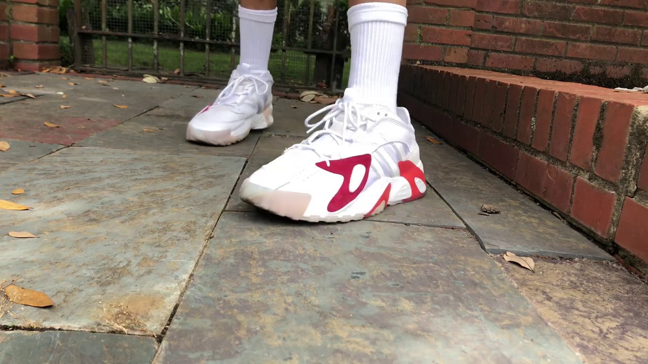 Another look at the Adidas Streetball.  An on feet review with audio commentary!  Love these. :)