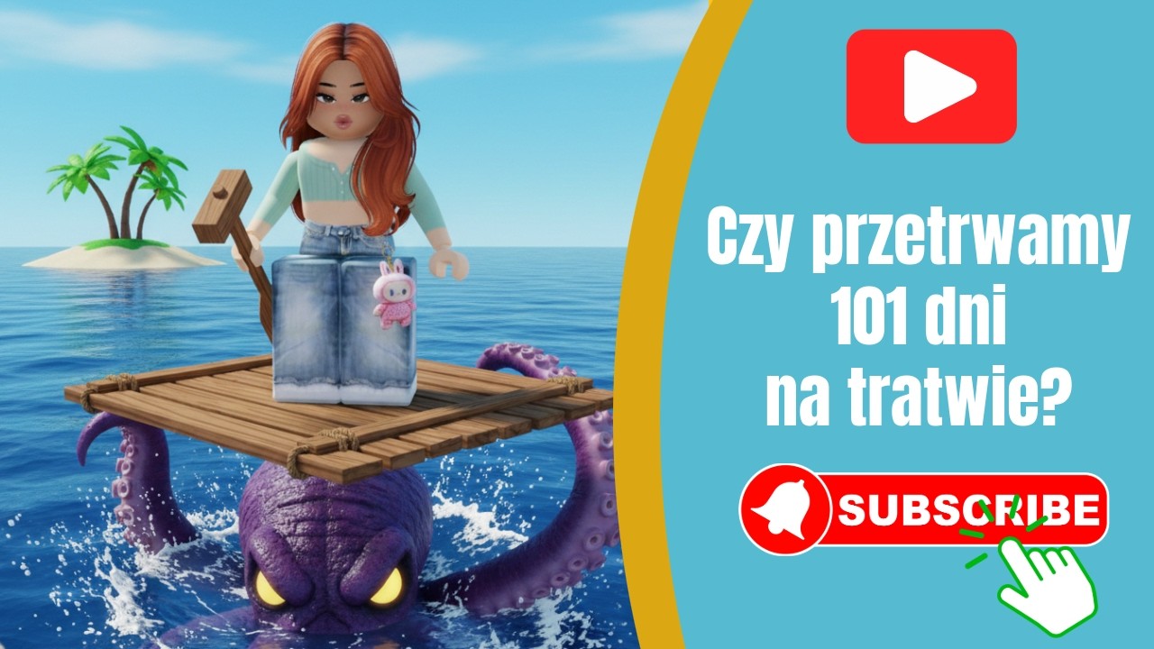 Czy przetrwamy 101 dni na tratwie?! 🌊🦑
