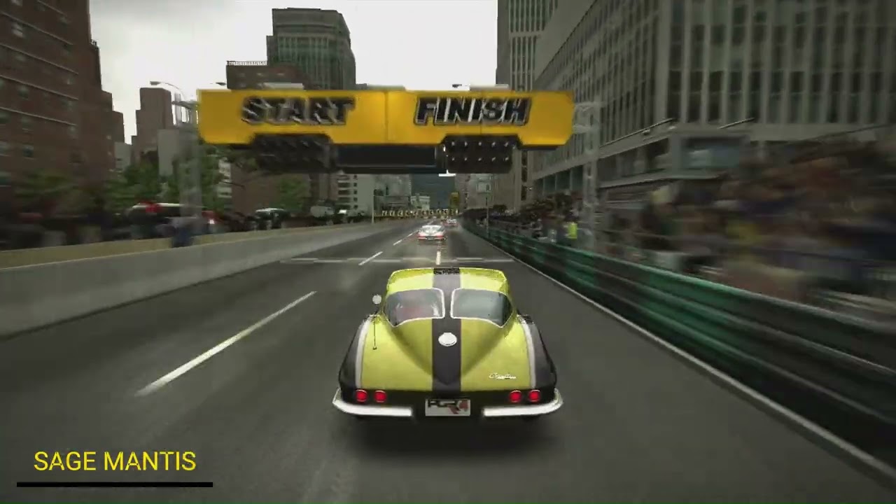 The PGR Club RACE 5 FEB Brooklyn Bridge Strait Reverse 4 laps Light Rain F-Class