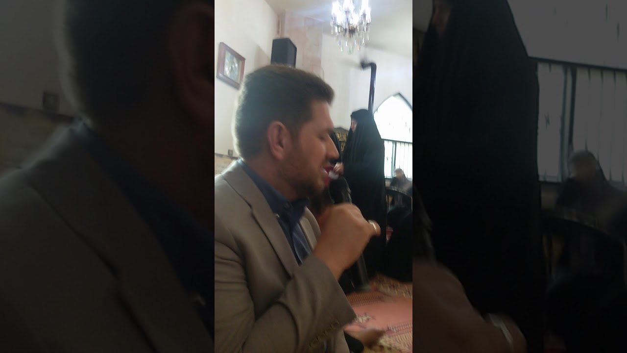 زيارة ونعي السيدة صفية بنت الحسين ع في لبنان القارئ الحاج علي الخفاجي حملة شركة الرواحل