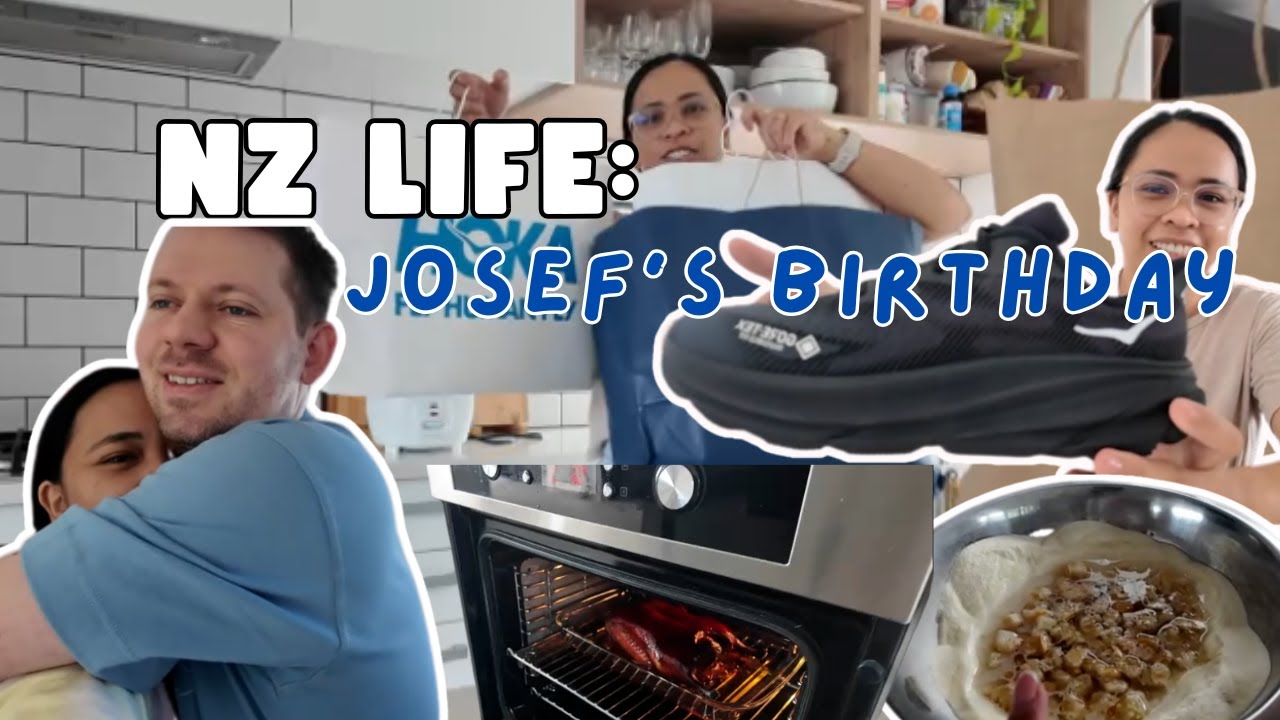 Celebrating Josef's birthday + Haul