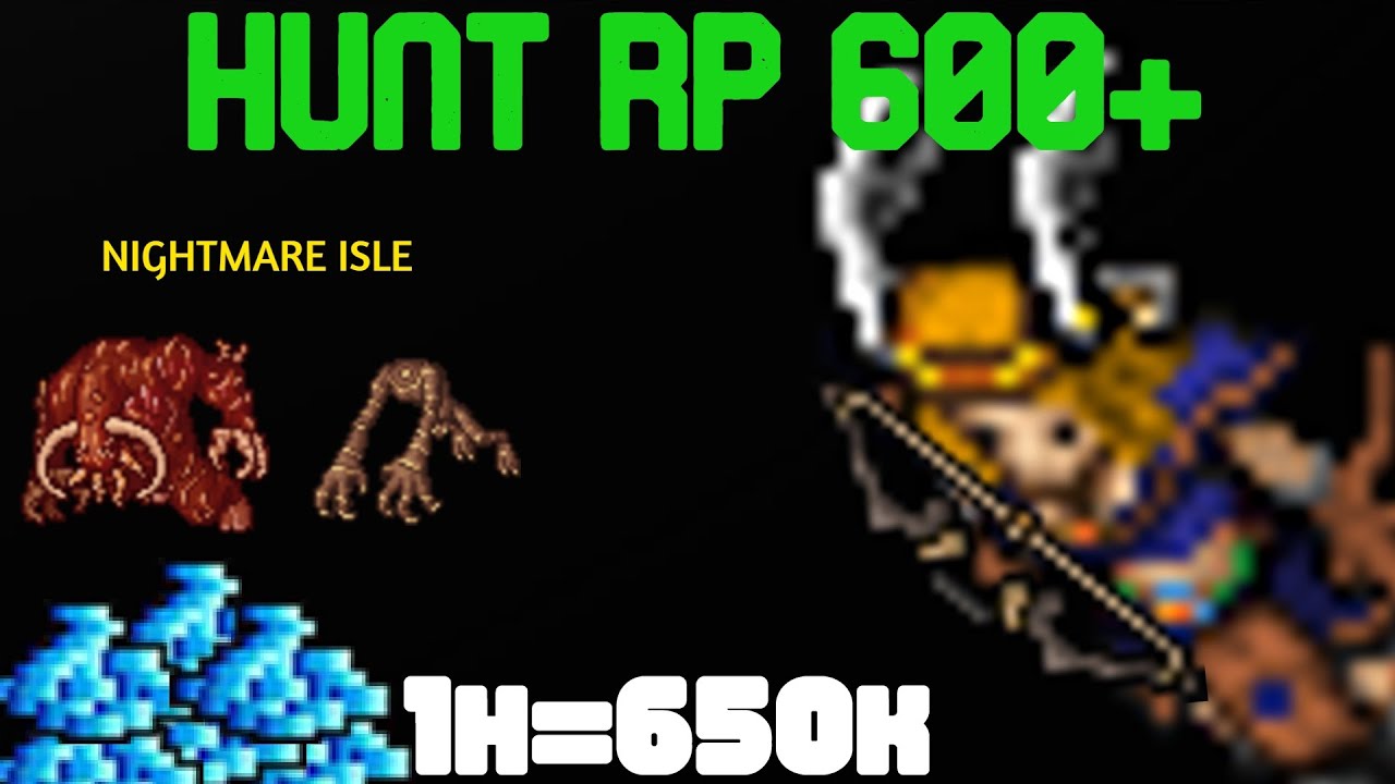 HUNT RP 600+ NIGHTMARE ISLE 5.8KK/H 650K PROFIT