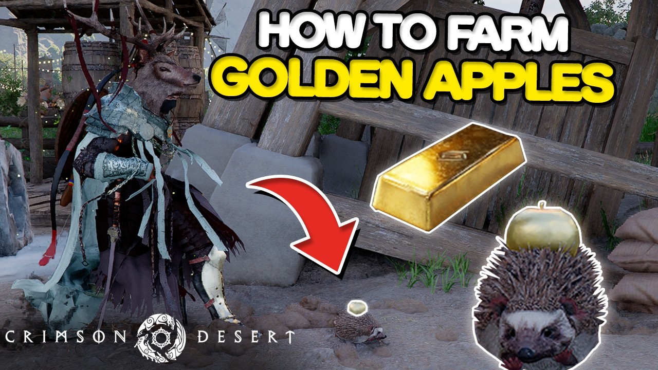 How to farm Golden Apples in Crimson Desert