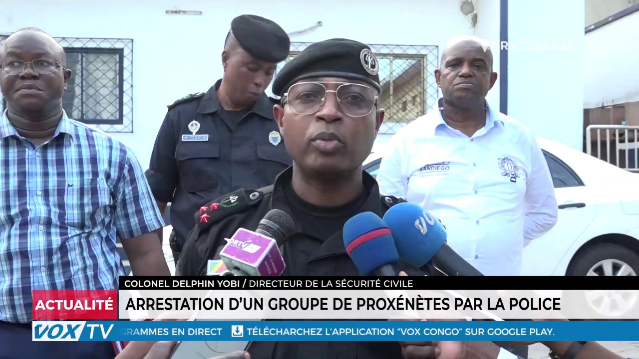 Arrestation d’un groupe de proxénètes par la police