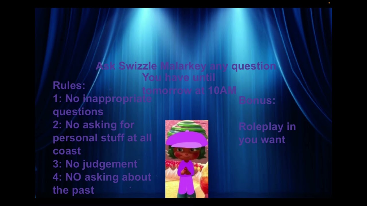 Ask Swizzle Malarkey any question
