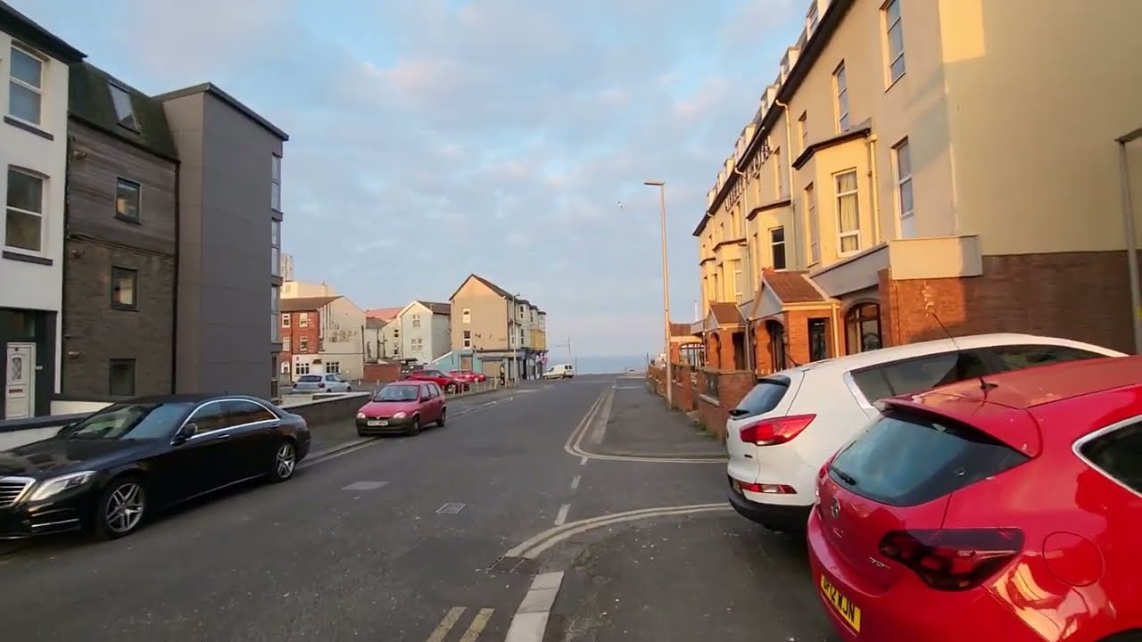 The Side Streets Of Blackpool To the Promenade