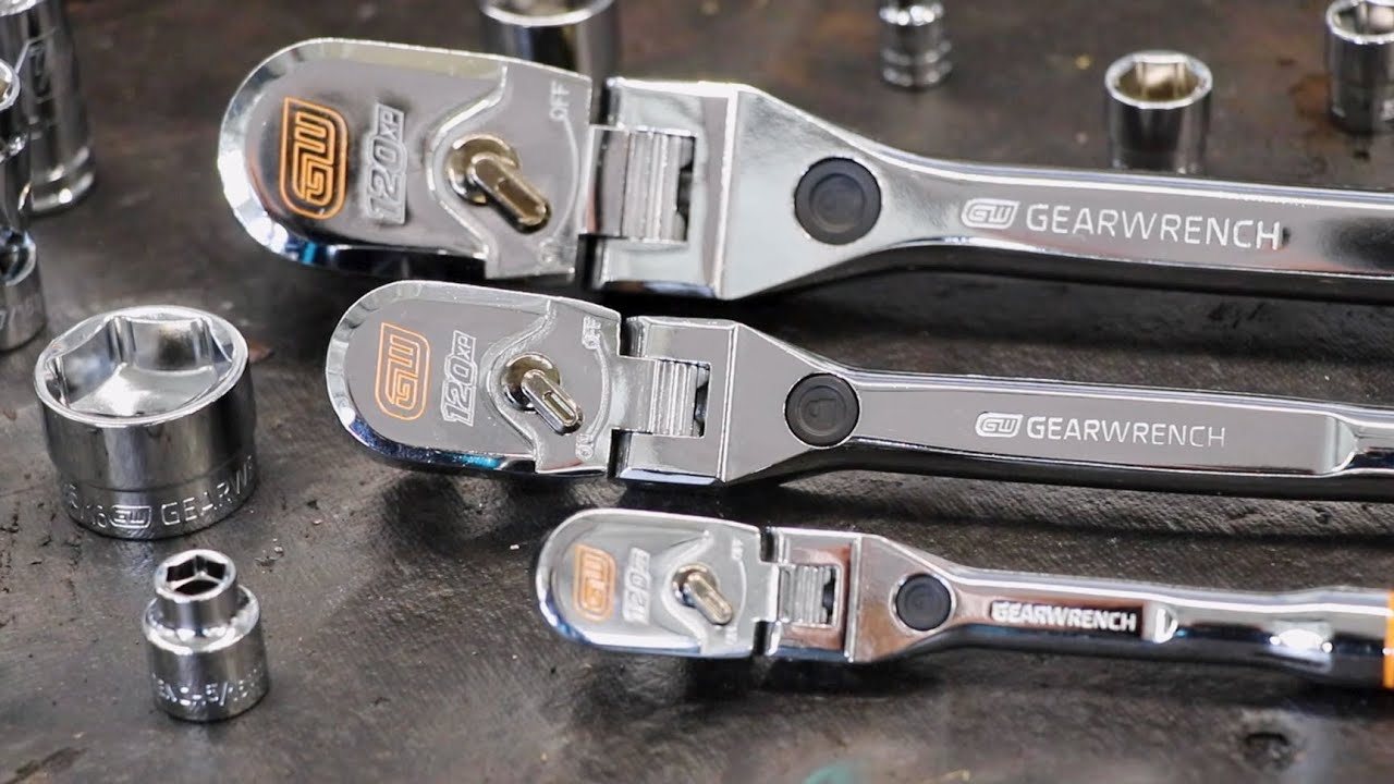 GEARWRENCH 120XP Locking Flex-Head Ratchets