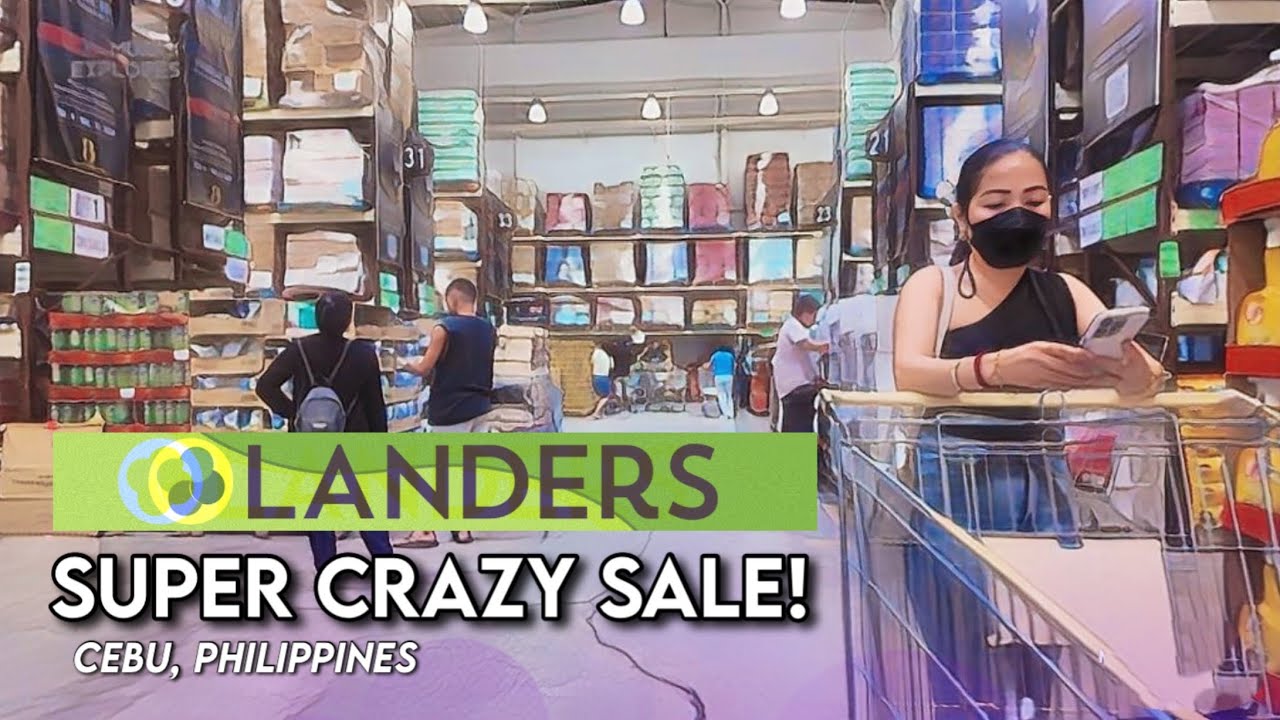 🐵 [HD #CEBU 🇵🇭 ] Landers Superstore Super Crazy Sale! November 2024