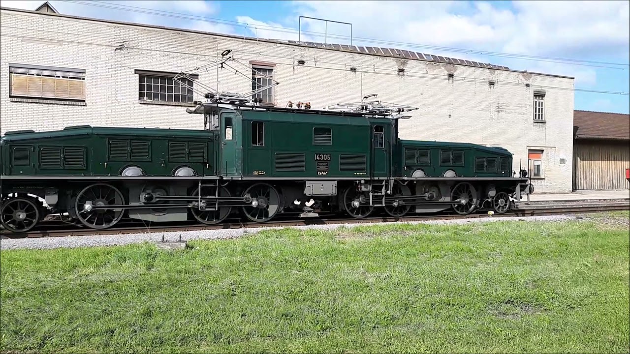 SBB Historic Depot Olten: Fitnessfahrten 09.10.2021 Ce 6/8 II 