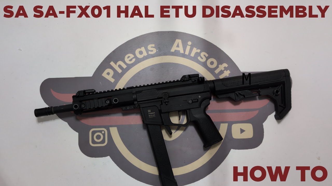 [КАК СДЕЛАТЬ] Specna Arms SA-FX01 Flex AR-9 Hal ETU edition — Разборка для ремонта и обслуживания