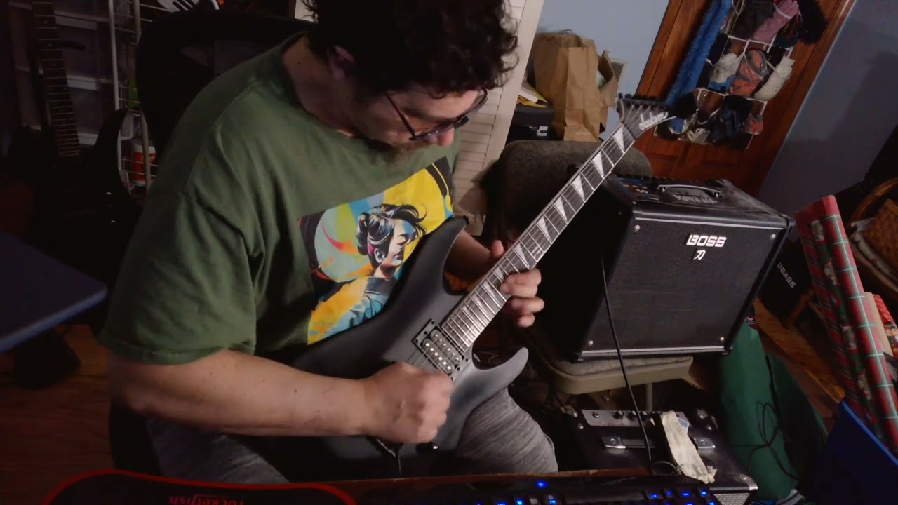 EB Guitar Soloing To Moonage Daydream David Bowie Mar 9th 2026