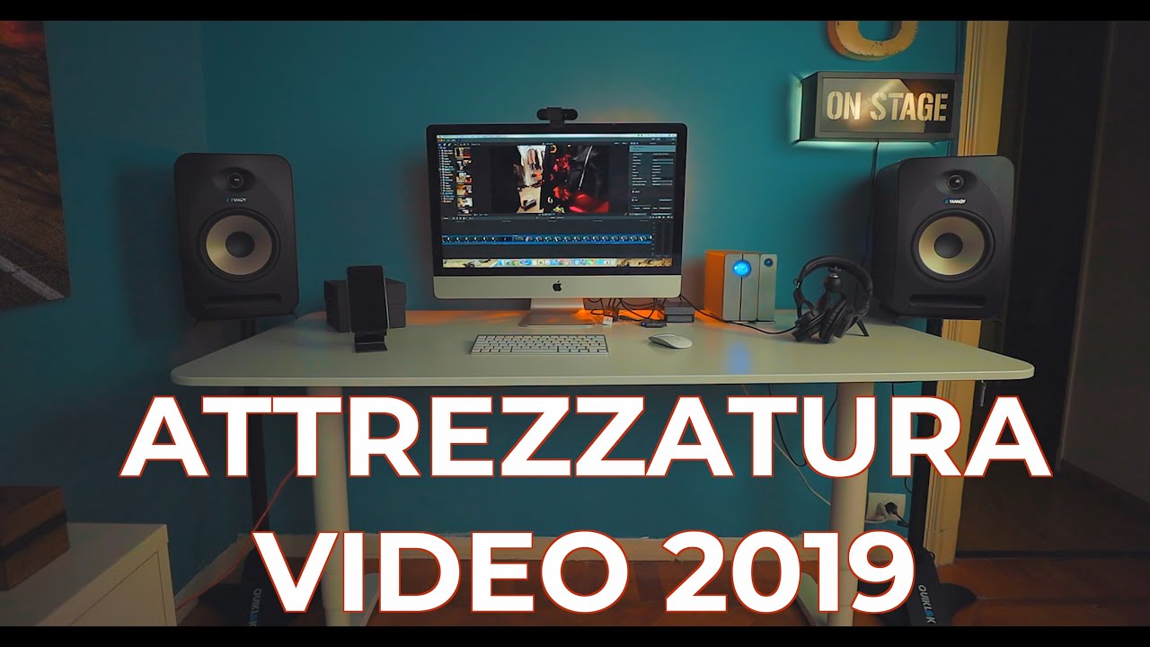home studio tour 2019 e attrezzature
