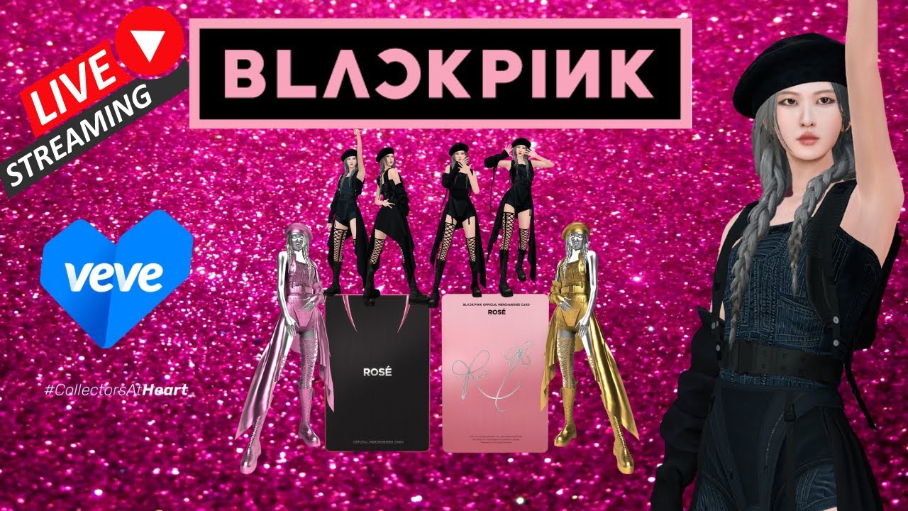 VEVEVibes Presents: BlackPink's Rose Digital Collectble Drop
