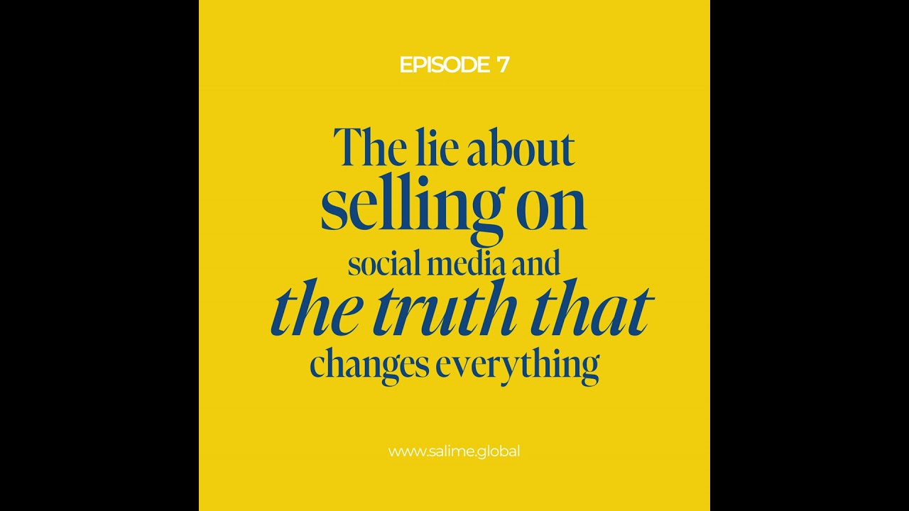 EP. 007 (EN) - The lie about selling on social media and the truth that changes everything.