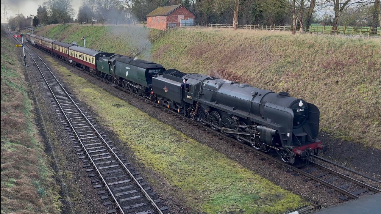 GCR 2026 Spring Steam Weekend Gala (& Hymek) Great Central Preserved Railway 34072 92134 68067 D7018