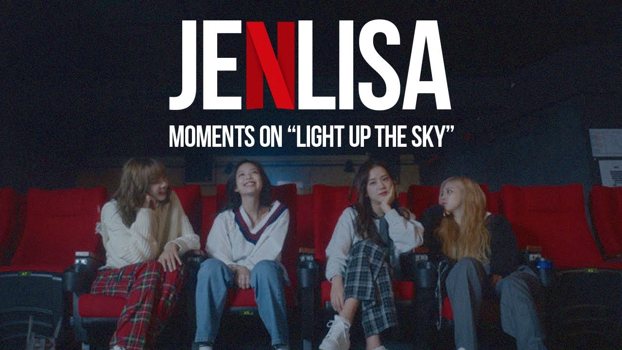 #JENLISA Moments on Light Up The Sky ♥✨