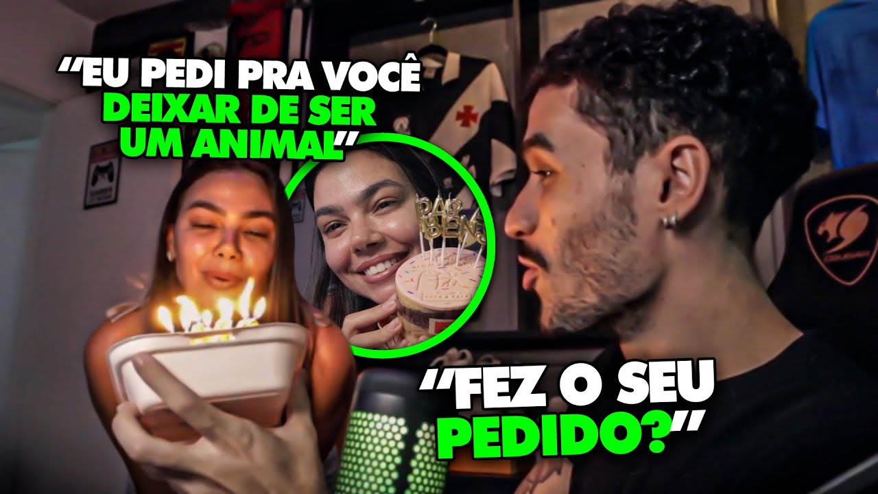 O DIA QUE O STAG TROUXE UM BOLO PRA COMEMORAR O ANIVERSÁRIO DA LANINHA! | Clipes do Stag