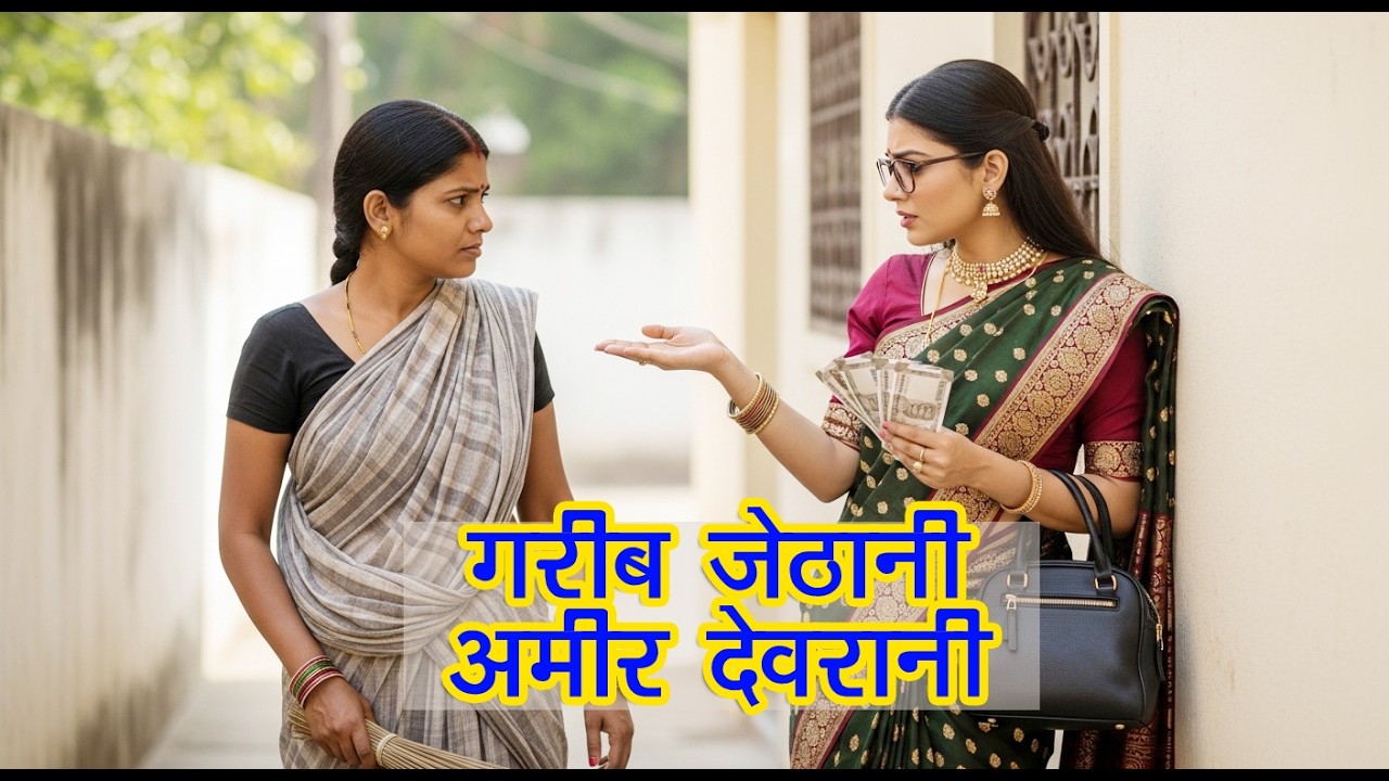 गरीब जेठानी की औकात बताने चली थी देवरानी… फिर सच सामने आया! पैसों का घमंड टूटा | Emotional Story
