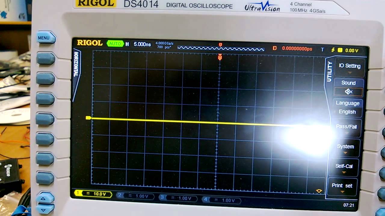 Rigol DS4014 thinks its a DS4054