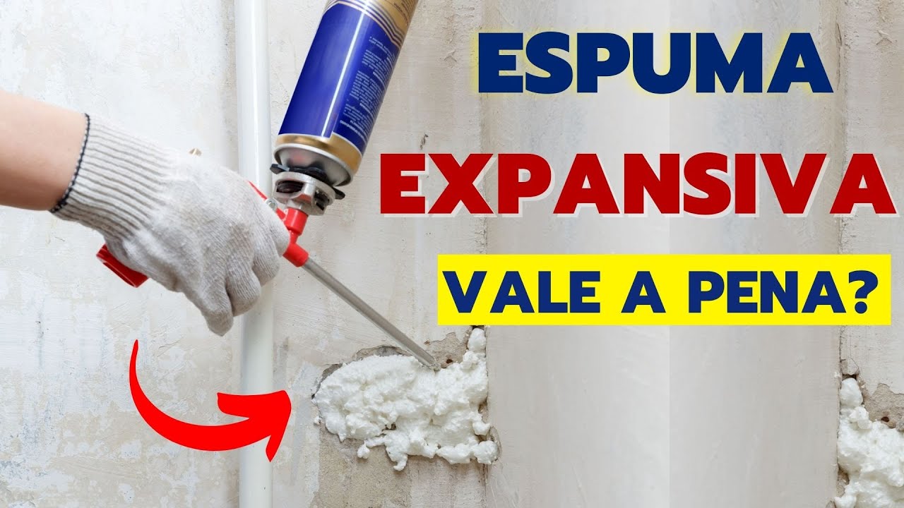 ESPUMA EXPANSIVA É O MELHOR MATERIAL PARA PREENCHIMENTO I Onde aplicar, preço e forma de utilização