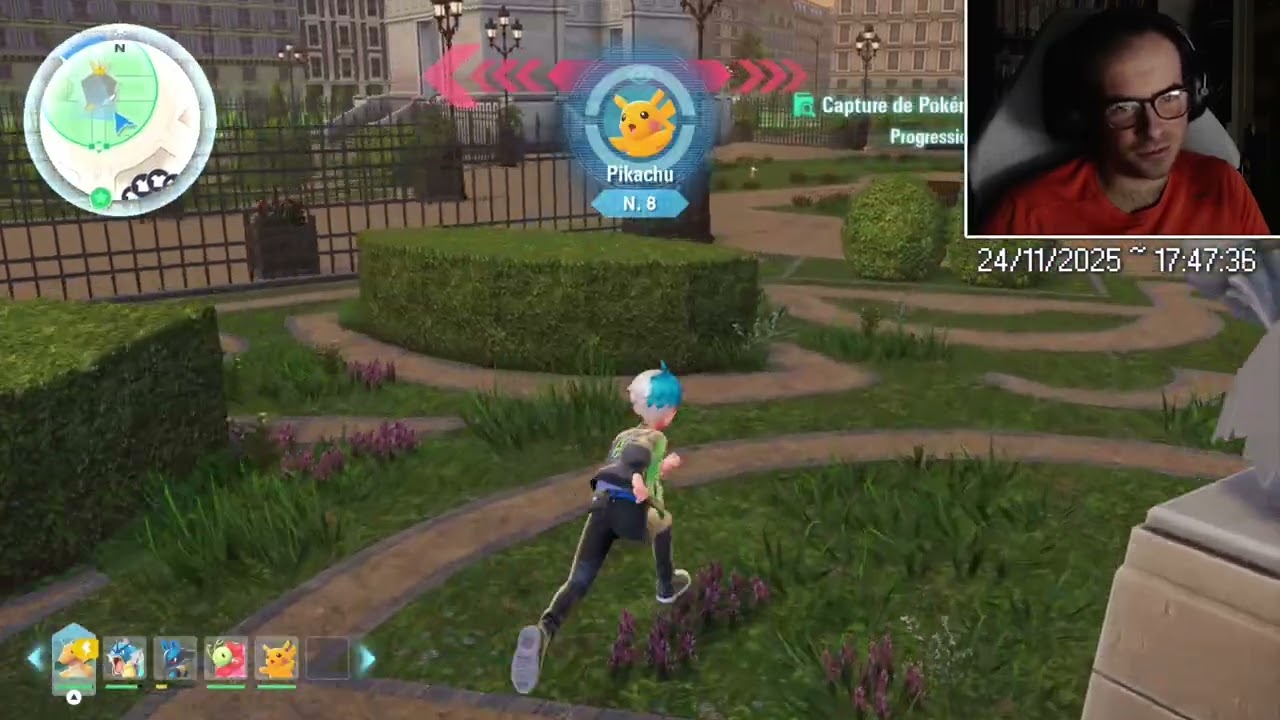 Pikachu hasard Shiny Full Odds sur Légendes Pokémon : Z-A