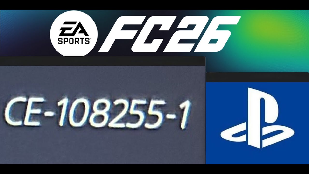 Исправление ошибки CE-108255-1 в игре EA Sports FC 26 Squad Battles на PS5