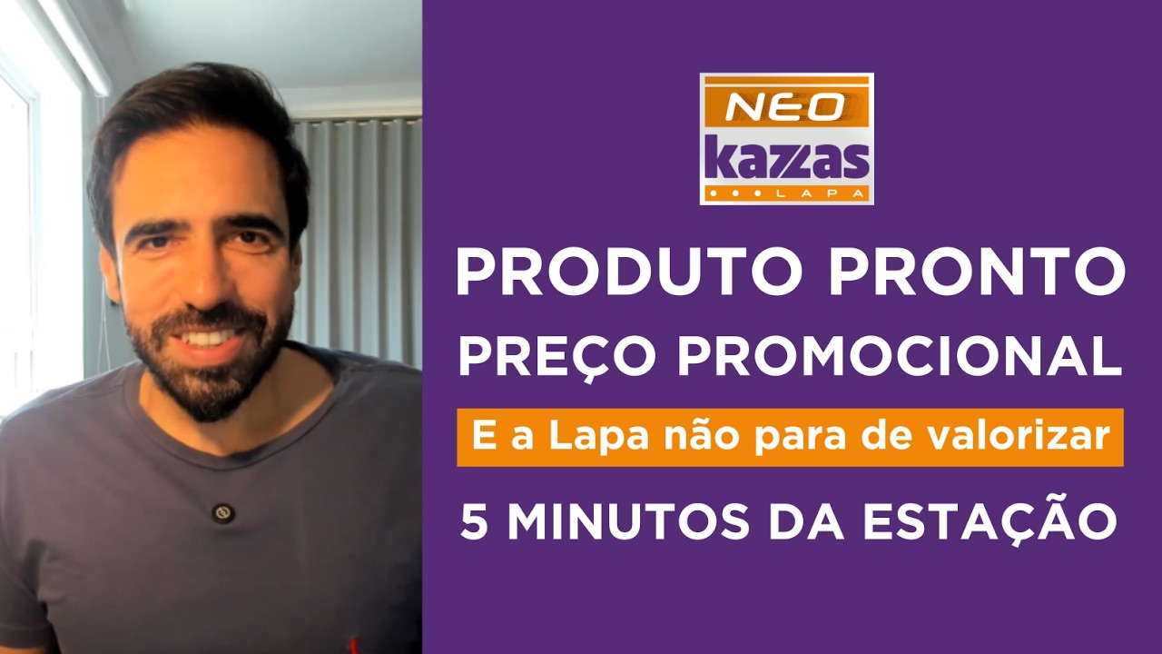 Neo Kazzas Lapa: o 2 Dormitórios Mais Inteligente da Região | Entrega Imediata