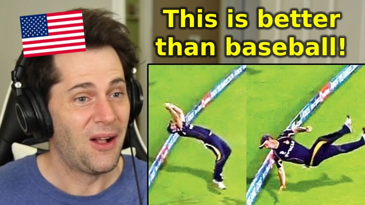 American Reacts to the 10 BEST Cricket Catches