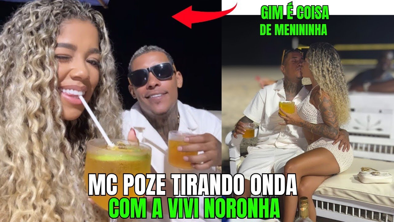 mc poze e vivi noronha tomando todas na praia resenha completa