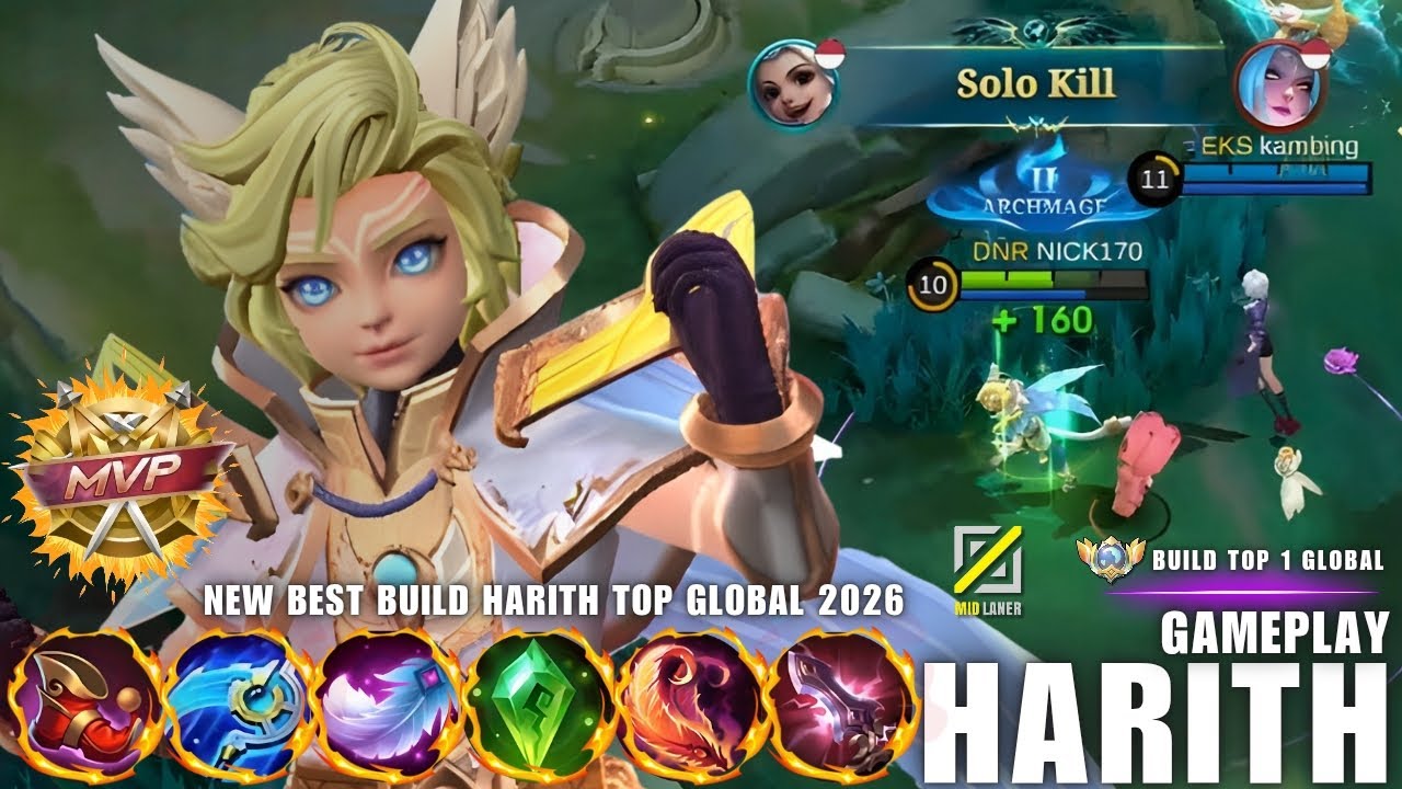 HARITH NEW META BUILD – TOP GLOBAL DESTROYS RANKED!