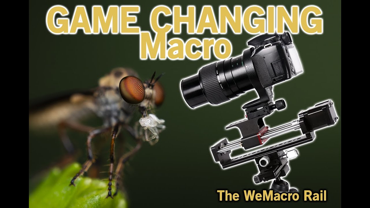 Моя новая самая любимая макро-игрушка... WeMacro Rail