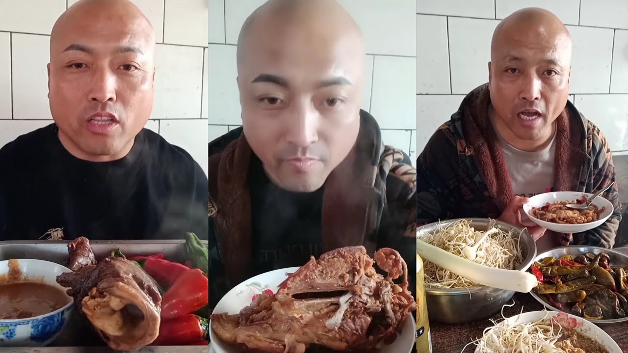 YUMMY/Challenge Eating Pork 🤤 Meat 🥓 Noodle 🍜😋, Friend Fish 🍗 chicken #eating #delicious #pork #beef